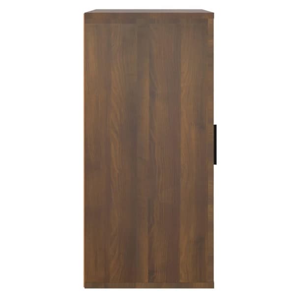vidaXL Skjenk brun eik 40x33x70 cm konstruert tre