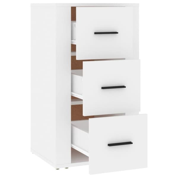 vidaXL Skåp vit 40x33x70 cm konstruerat trä