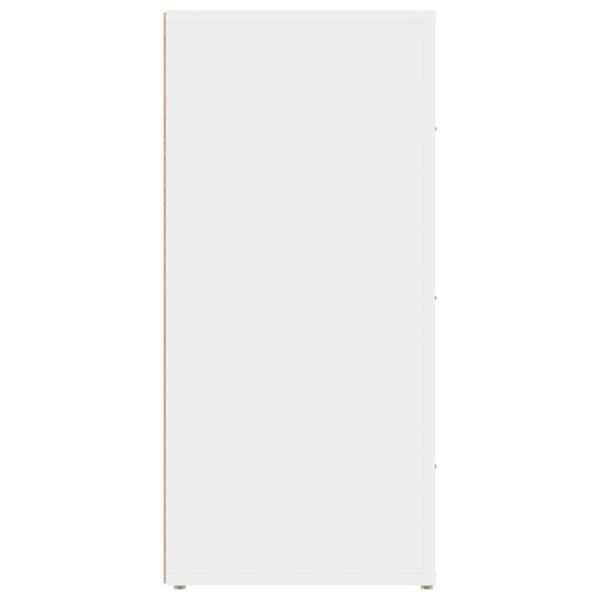 vidaXL Skåp vit 40x33x70 cm konstruerat trä
