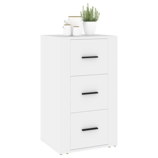 vidaXL Skåp vit 40x33x70 cm konstruerat trä
