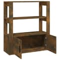 Miniatyrbilde 7 av 11: vidaXL Skjenk røkt eik 80x30x90 cm konstruert tre