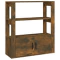 Miniatyrbilde 1 av 11: vidaXL Skjenk røkt eik 80x30x90 cm konstruert tre