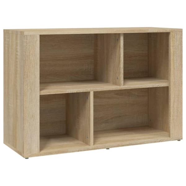 vidaXL Skjenk sonoma eik 80x30x54 cm konstruert tre