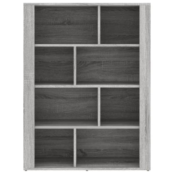 vidaXL Skjenk grå sonoma 80x30x106 cm konstruert tre