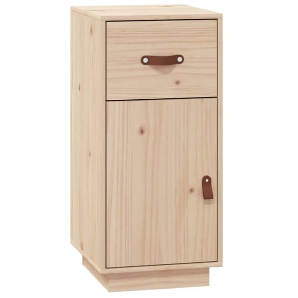vidaXL Skjenk 34x40x75 cm heltre furu
