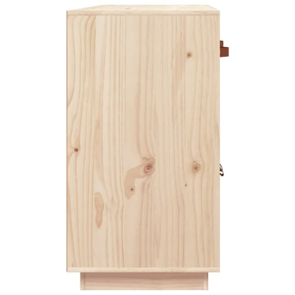 vidaXL Skjenk 98,5x40x75 cm heltre furu