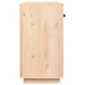 Miniatyrbilde 7 av 11: vidaXL Skjenk 100x40x75 cm heltre furu