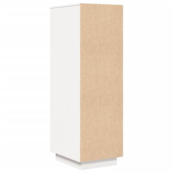 vidaXL Highboard hvit 34x40x108,5 cm heltre furu