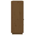 Miniatyrbilde 8 av 11: vidaXL Highboard honningbrun 100x40x108,5 cm heltre furu
