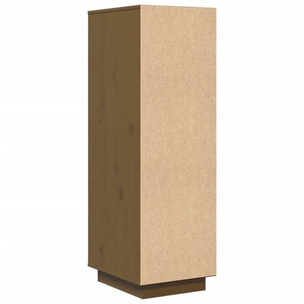 vidaXL Highboard honningbrun 34x40x108,5 cm heltre furu