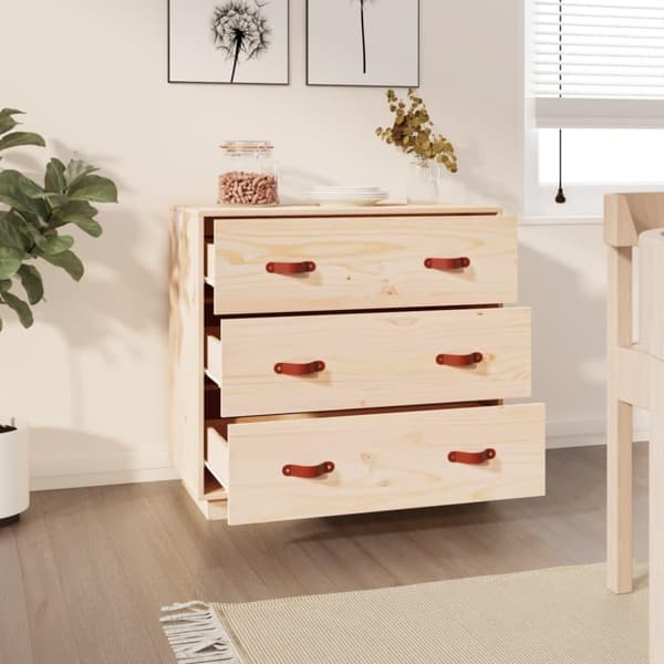 vidaXL Senkki 80x40x75 cm täysi mänty