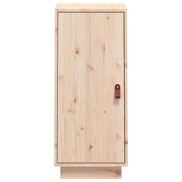 vidaXL skænk 34x40x75 cm massivt fyrretræ