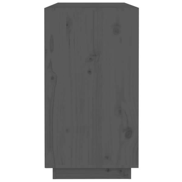 vidaXL Senkki harmaa 100x40x75 cm täysi mänty
