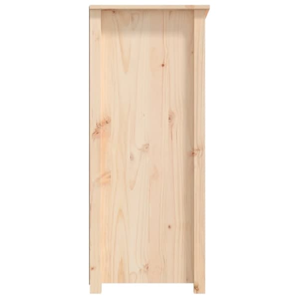 vidaXL Skjenk 83x41,5x100 cm heltre furu