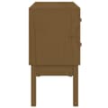 Miniatyrbilde 5 av 10: vidaXL Konsollskap honningbrun 90x40x78 cm heltre furu