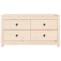 Miniatyrbilde 3 av 11: vidaXL Sideskap 100x40x54 cm heltre furu