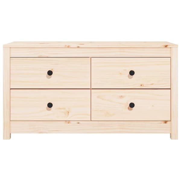 vidaXL Sideskap 100x40x54 cm heltre furu