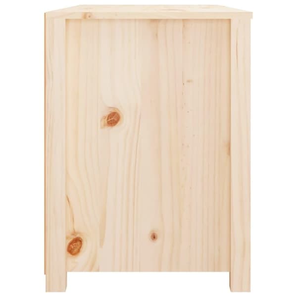 vidaXL Sideskap 100x40x54 cm heltre furu