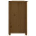 Miniatyrbilde 4 av 11: vidaXL Sideskap honningbrun 100x40x72 cm heltre furu