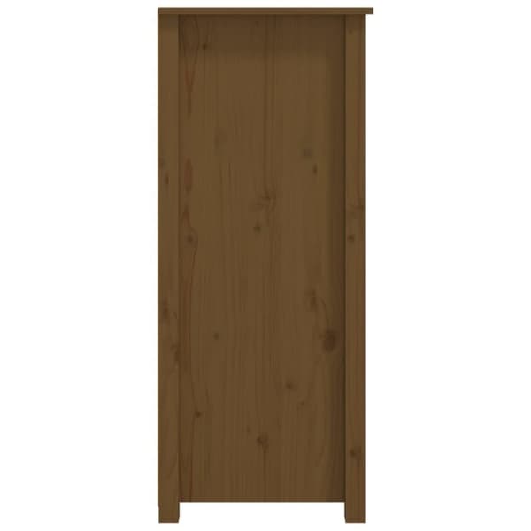 vidaXL Senkki hunajanruskea 83x41,5x100 cm täysi mänty