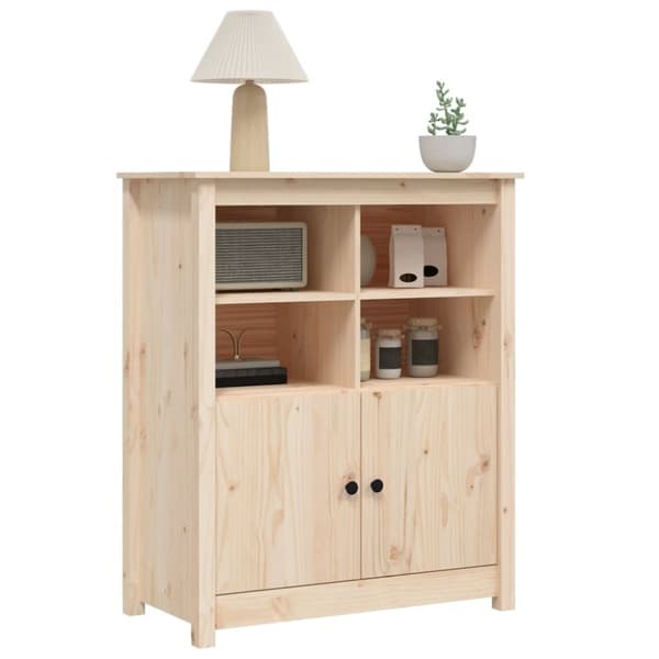 vidaXL skænk 83x41,5x100 cm massivt fyrretræ