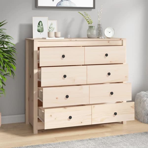 vidaXL Senkki 100x40x90 cm täysi mänty