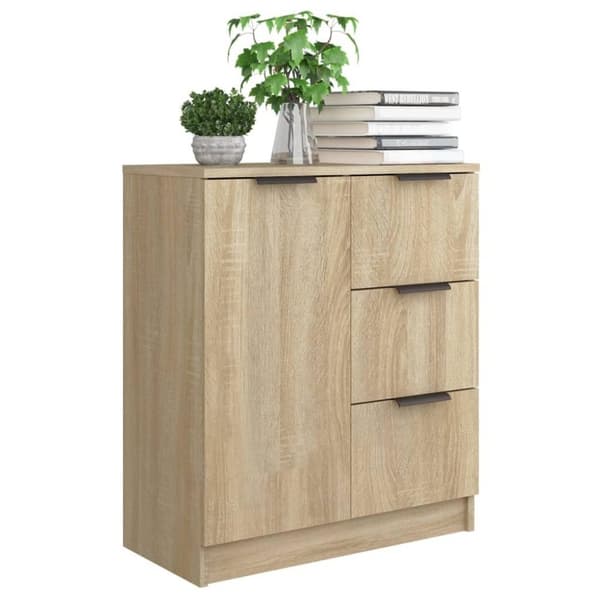 vidaXL Senkki Sonoma-tammi 60x30x70 cm tekninen puu