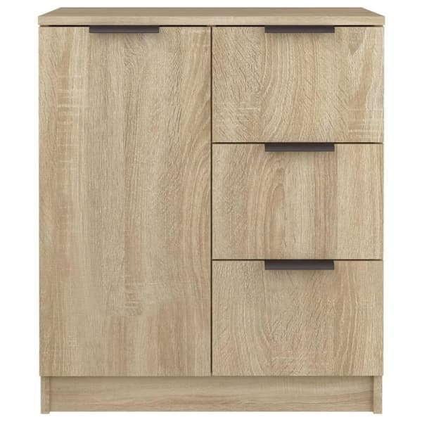 vidaXL Senkki Sonoma-tammi 60x30x70 cm tekninen puu