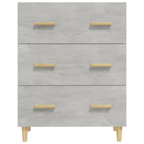 vidaXL Senkki betoninharmaa 70x34x90 cm tekninen puu
