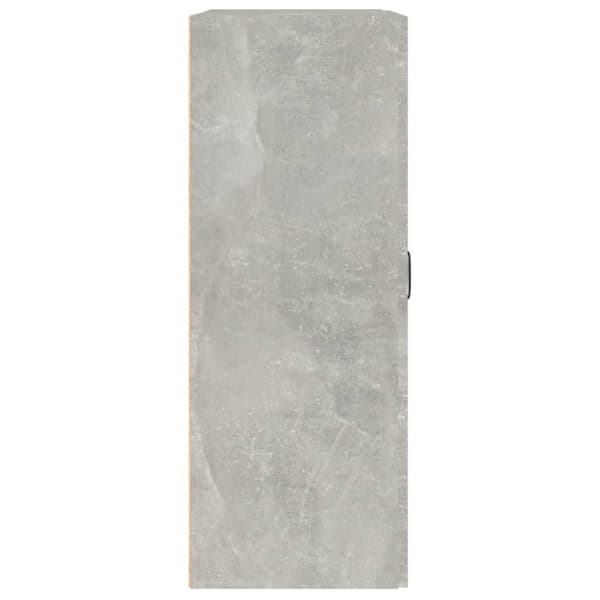 vidaXL vægskab 69,5x32,5x90 cm betongrå