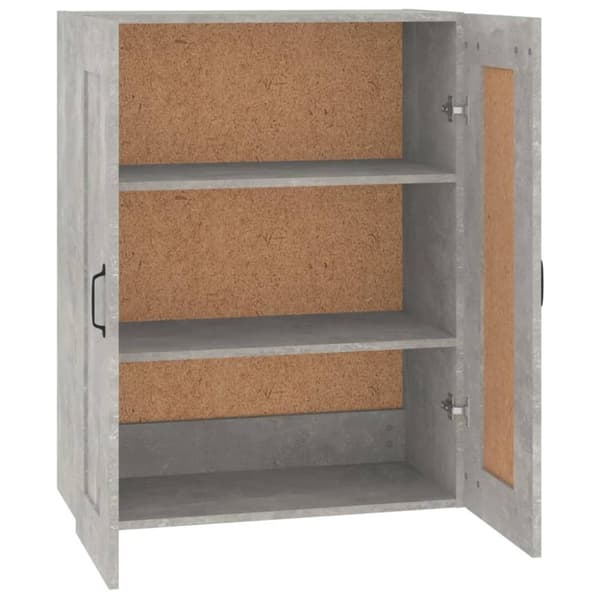 vidaXL vægskab 69,5x32,5x90 cm betongrå
