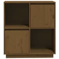 Pikkukuva 5 / 10: vidaXL Senkki hunajanruskea 74x35x80 cm täysi mänty