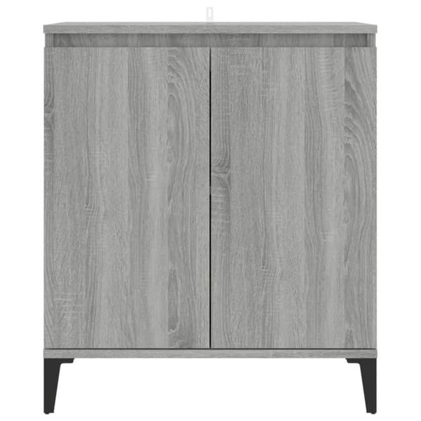 vidaXL Senkki harmaa Sonoma 60x35x70 cm tekninen puu