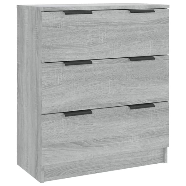 vidaXL skænk 60x30x70 cm konstrueret træ grå sonoma-eg