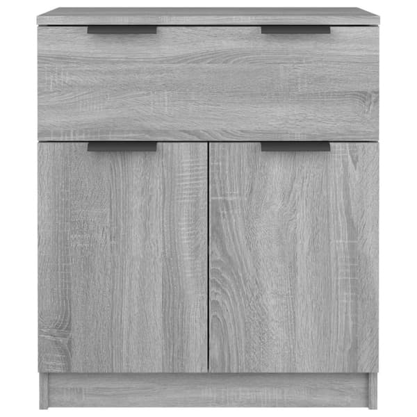 vidaXL skænk 60x30x70 cm konstrueret træ grå sonoma-eg