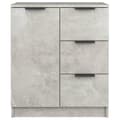 Pikkukuva 9 / 10: vidaXL Senkit 2 kpl betoninharmaa 60x30x70 cm tekninen puu