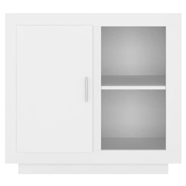 vidaXL Skjenk hvit 80x40x75 cm