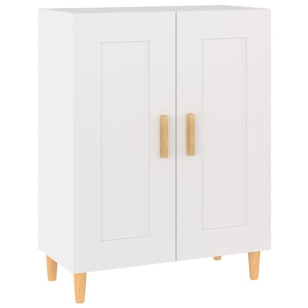 vidaXL Skåp vit 69,5x34x90 cm konstruerat trä