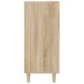 Miniatyrbilde 5 av 10: vidaXL Skjenk sonoma eik 90x34x80 cm konstruert tre