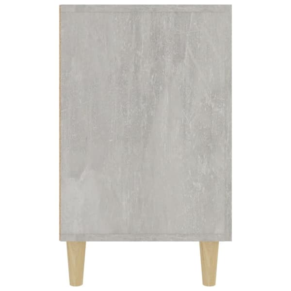 vidaXL Skänk betonggrå 100x36x60 cm konstruerat trä