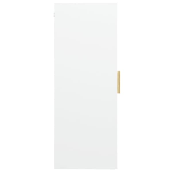 vidaXL Väggskåp vit 69,5x34x90 cm