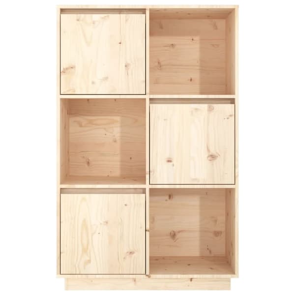 vidaXL Highboard 74x35x117 cm heltre furu