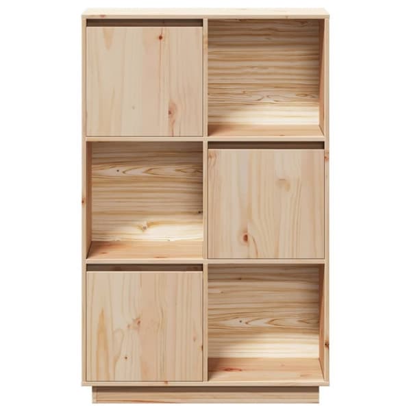 vidaXL Highboard 74x35x117 cm heltre furu