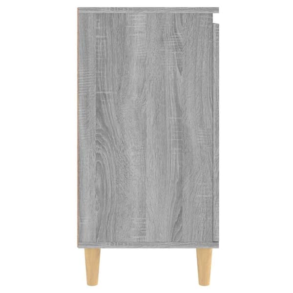 vidaXL Skjenk grå sonoma 60x35x70 cm konstruert tre