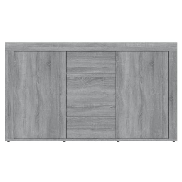vidaXL Skänk grå sonoma 120x36x69 cm konstruerat trä