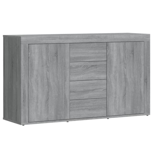 vidaXL Skänk grå sonoma 120x36x69 cm konstruerat trä