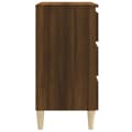 Miniatyrbilde 10 av 10: vidaXL Skjenk brun eik 60x35x69 cm konstruert tre