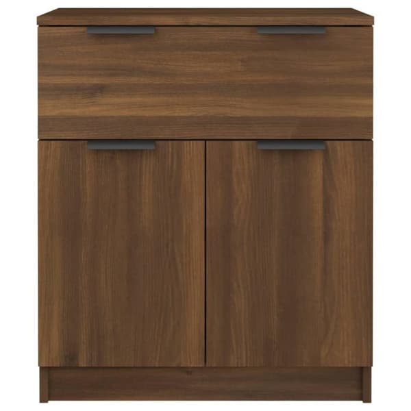 vidaXL Skjenk brun eik 60x30x70 cm konstruert tre