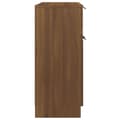 Miniatyrbilde 9 av 10: vidaXL Skjenk brun eik 60x30x70 cm konstruert tre