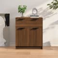 Miniatyrbilde 10 av 10: vidaXL Skjenk brun eik 60x30x70 cm konstruert tre